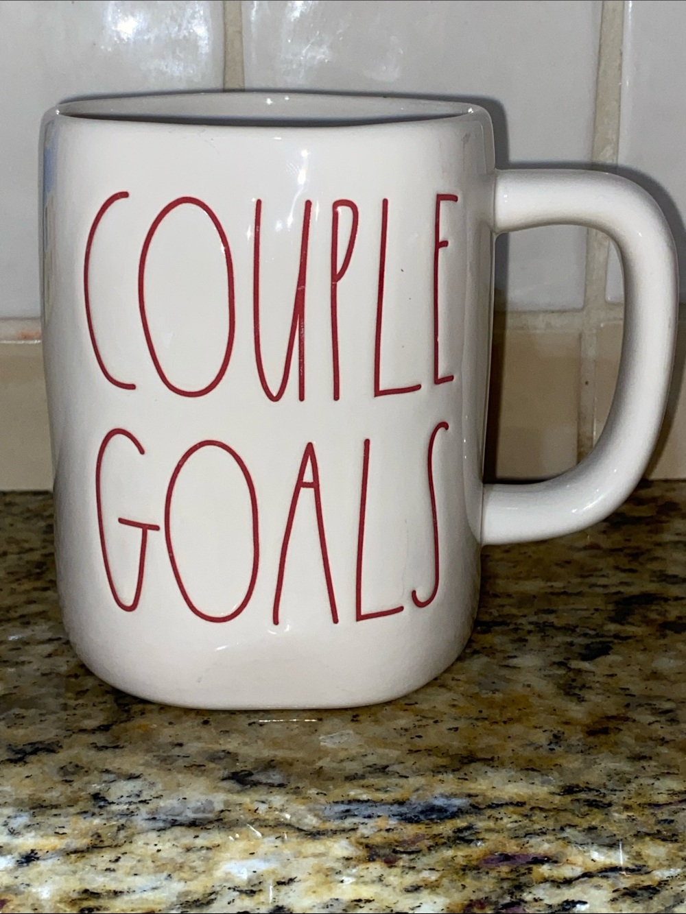 Rae Dunn Ceramic Mug “Couple Goals”
